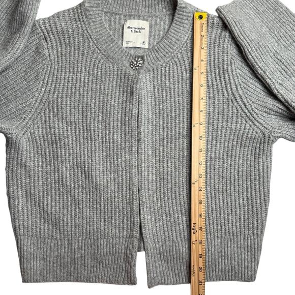 Abercrombie & Fitch Rhinestone Button Cardigan - Picture 7 of 8